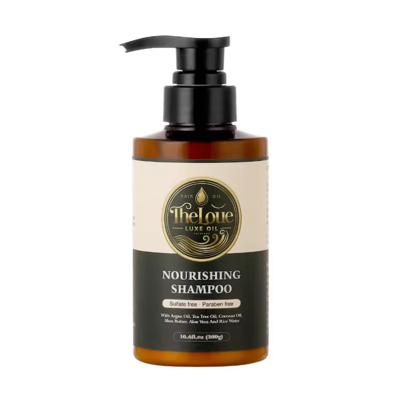 Theloue luxe oil hair care shampoo and conditioner 100% natural