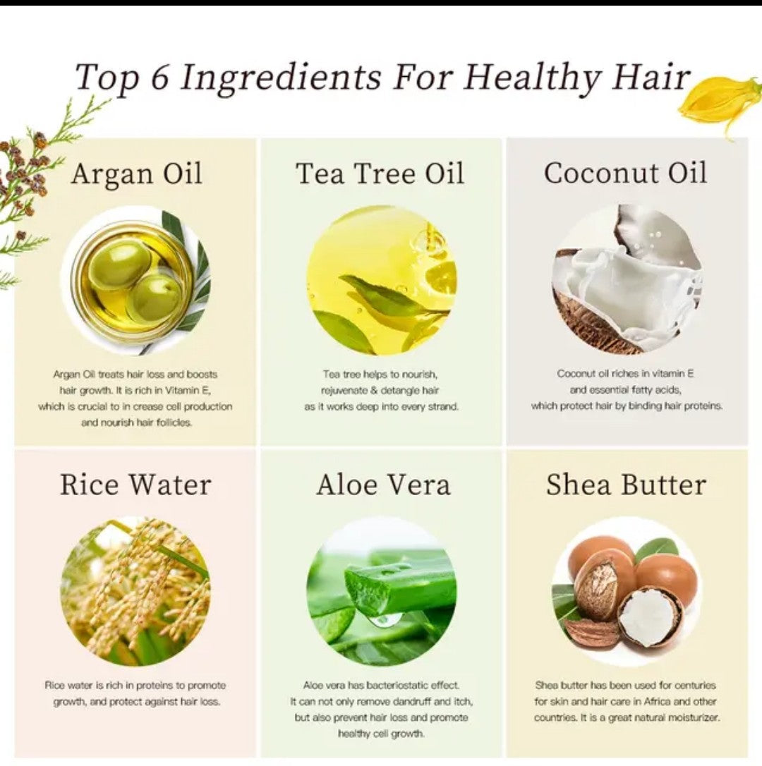 Theloue luxe oil Deep repair hair mask 100% natural