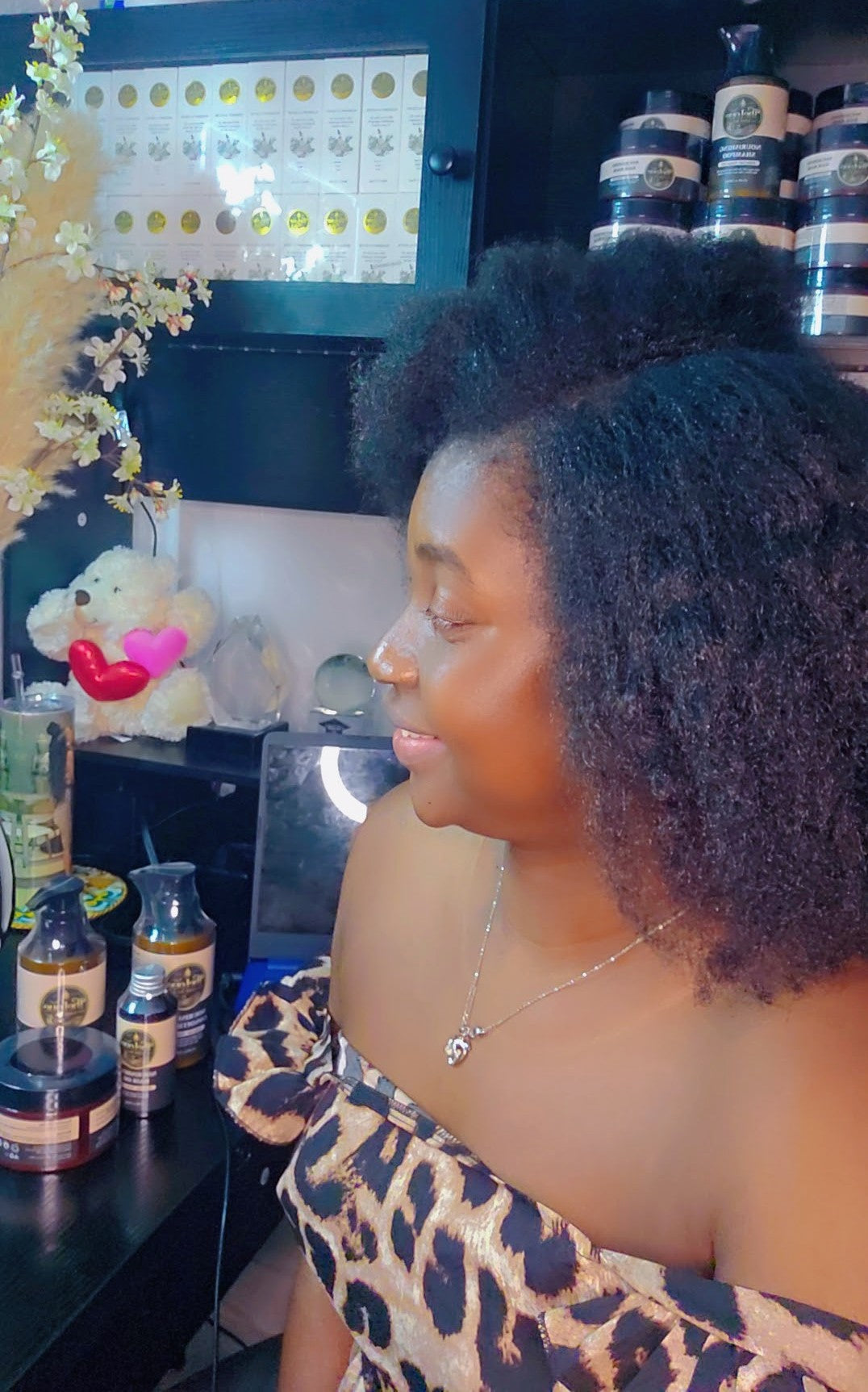 Theloue luxe oil hair care set