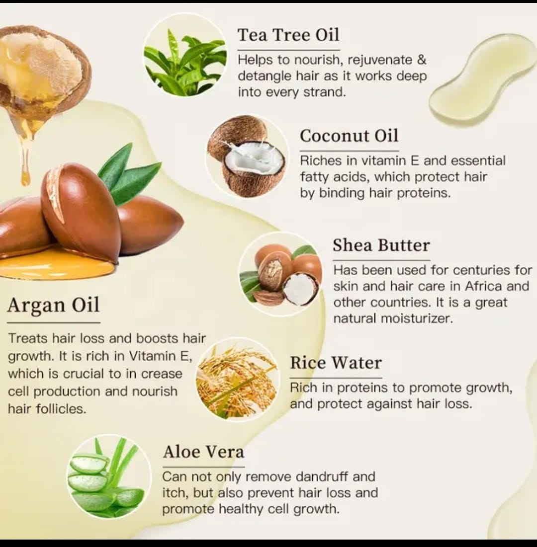 Theloue luxe oil Deep repair hair mask 100% natural