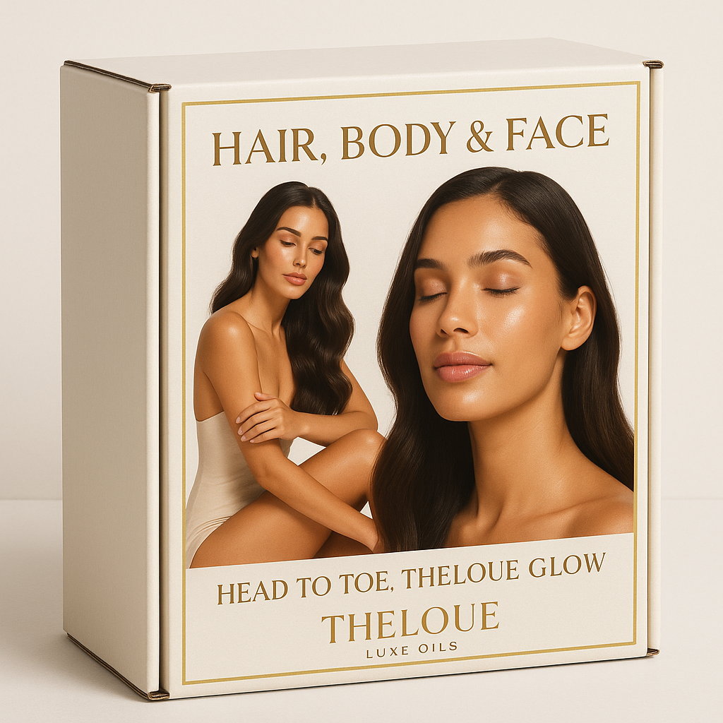 ✨ The Luxe Self-Care Collection
Healthy Hair. Glowing Skin. All in- One Luxe Set.