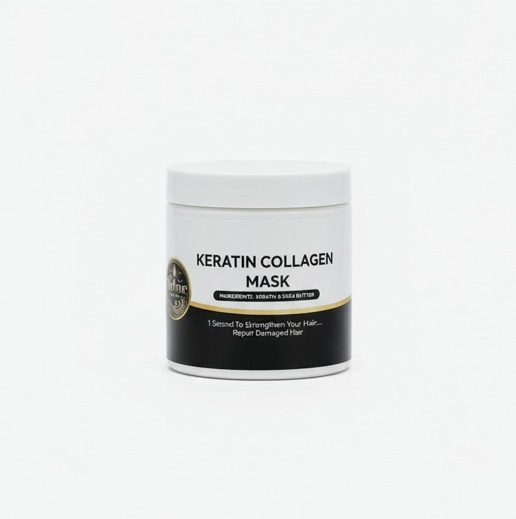 Keratin Collagen Hair Mask – Deep Repair & Strengthening Treatment (500ml)