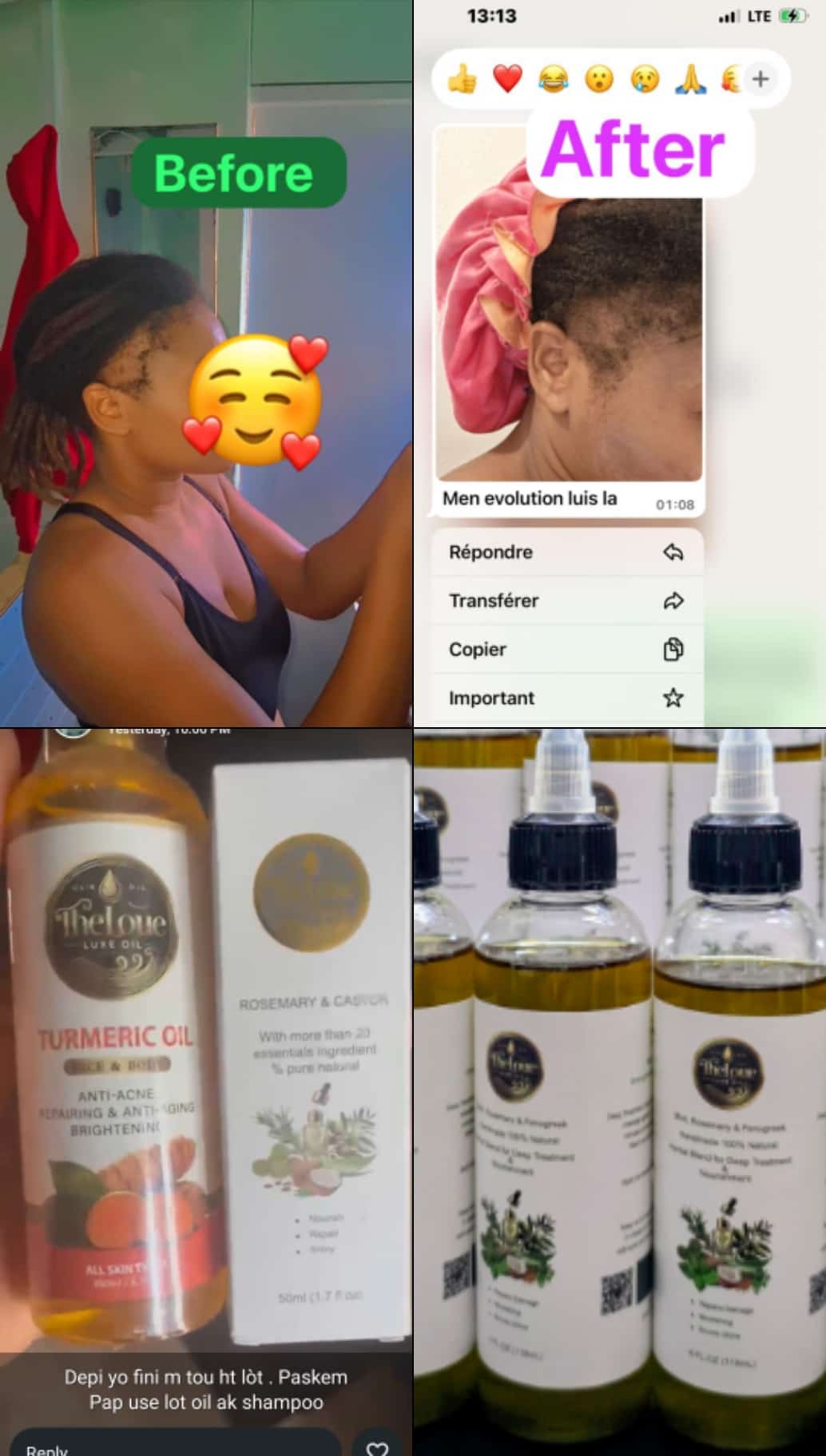 Theloue Luxe Oil 100% natural