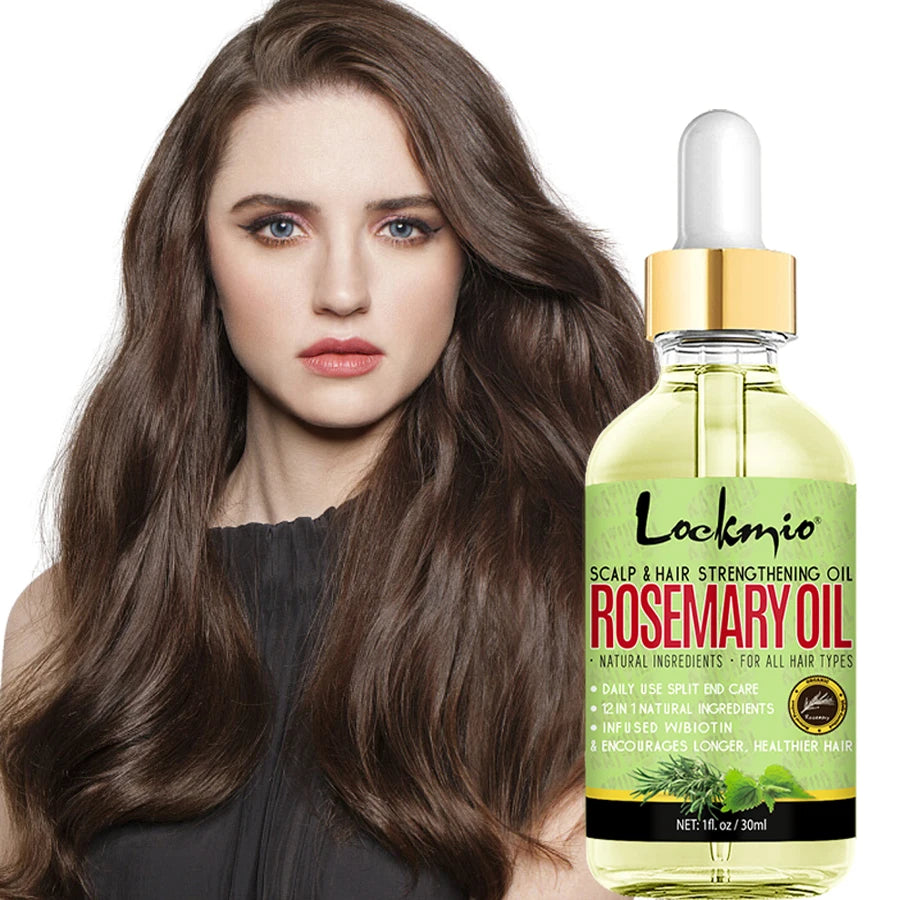 Rosemary Oil For Hair and Dry Scalp Nourishing Treatment For Split Ends Hair Essential Oils