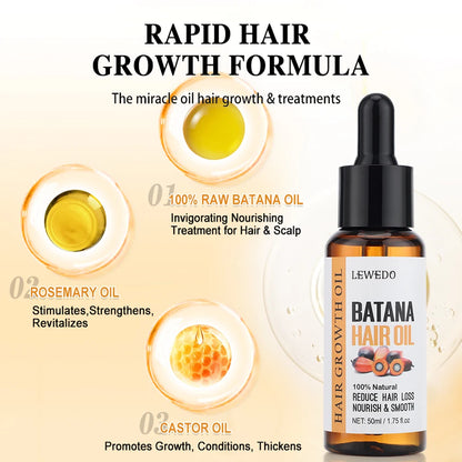 Pure Batana Oil Hair Conditioner Natural Hair Treatment Oil