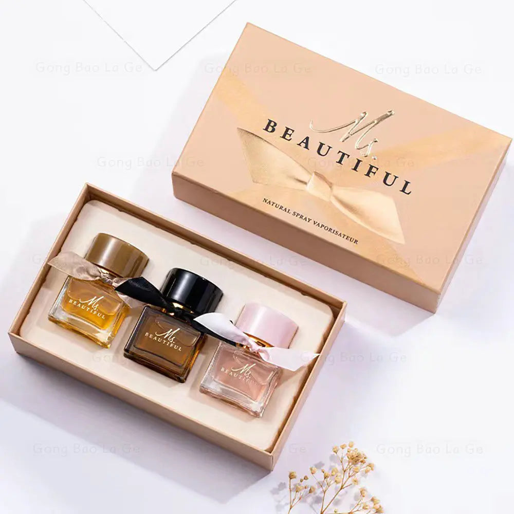 Beautiful Life Perfume Women Gift Box Three Piece Set Lasting Fragrance Fragrancy духи Floral Scent Pheromone Eau De Parfum