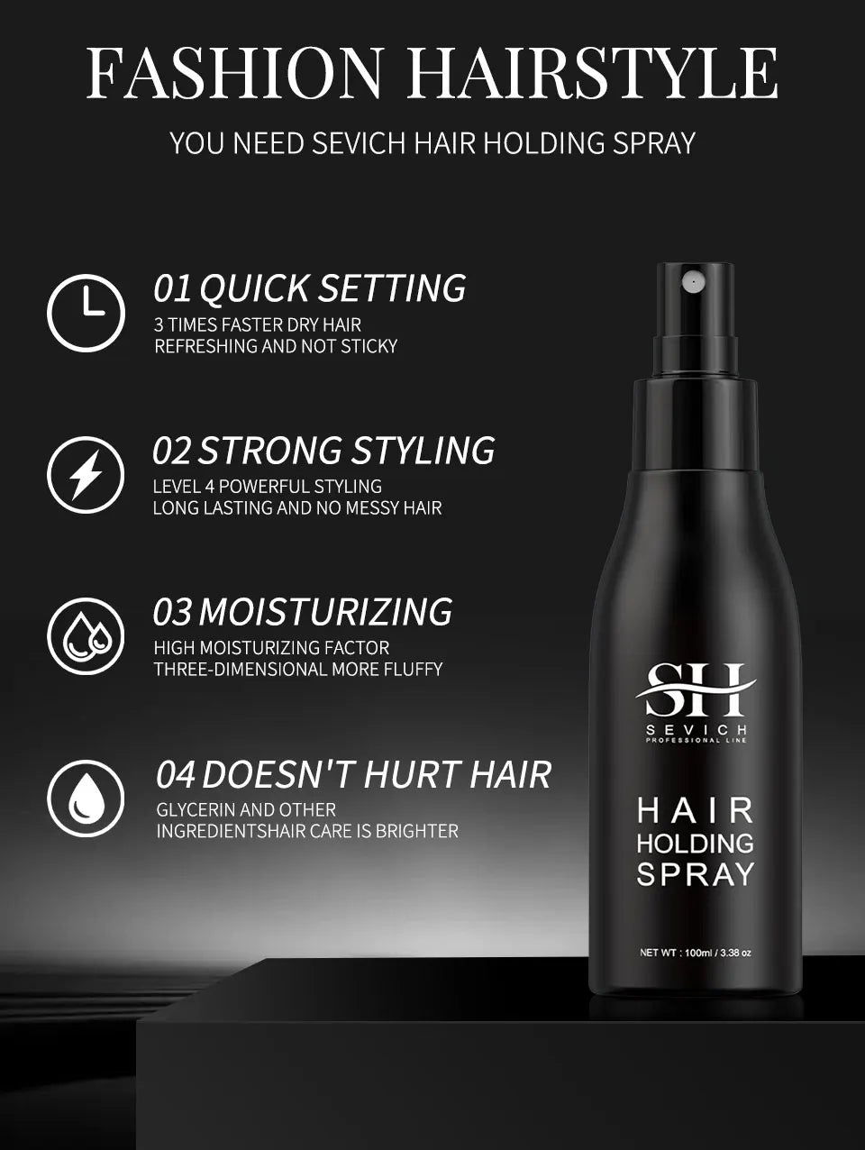 Hair Fibers Set Keratin Hair Building Styling Powder Hair Loss