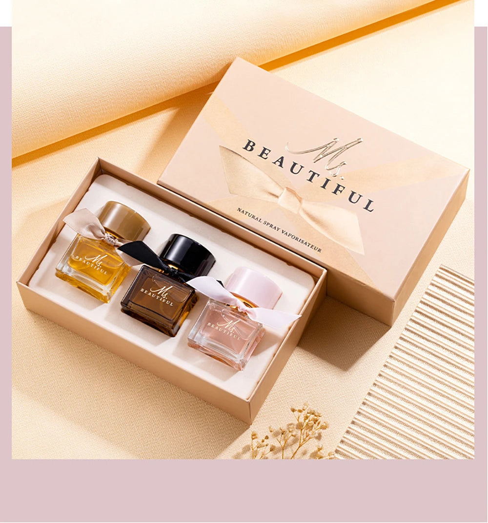 Beautiful Life Perfume Women Gift Box Three Piece Set Lasting Fragrance Fragrancy духи Floral Scent Pheromone Eau De Parfum