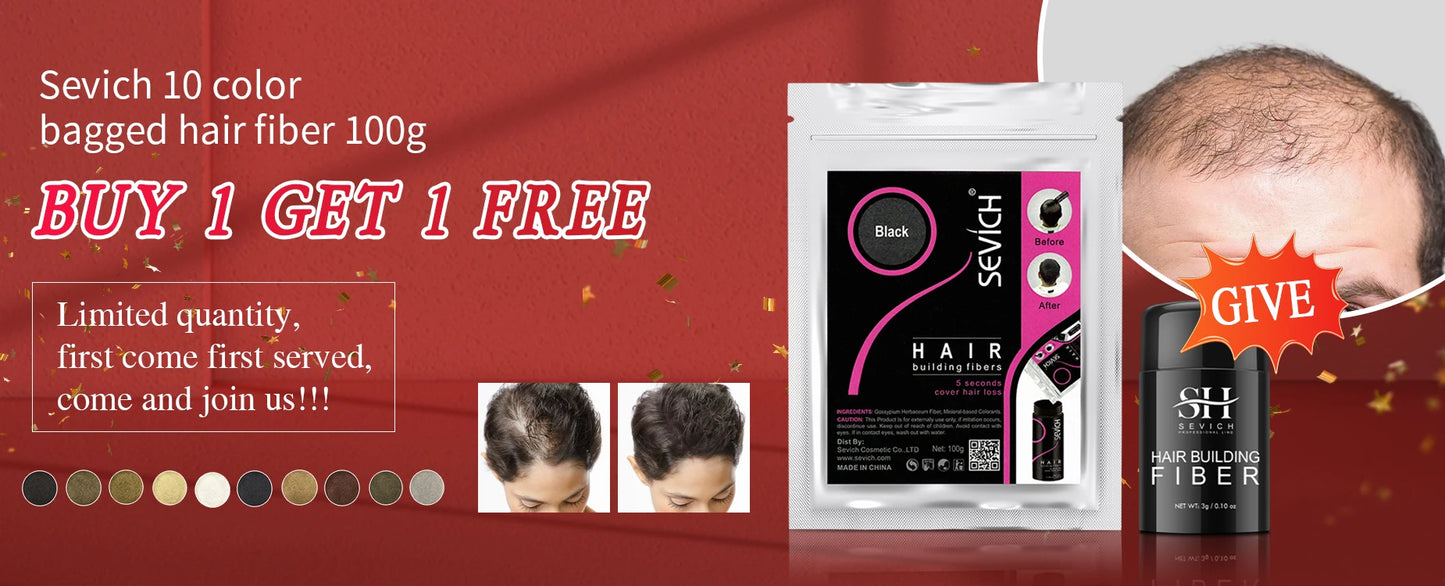 Hair Fibers Set Keratin Hair Building Styling Powder Hair Loss