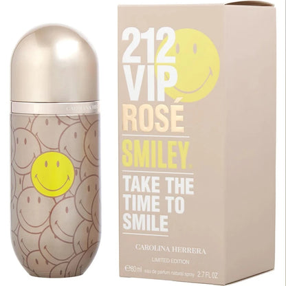 Carolina Herrera 212 Vip Rose Smiley for women Eau De Parfum Spray (Limited Edition)