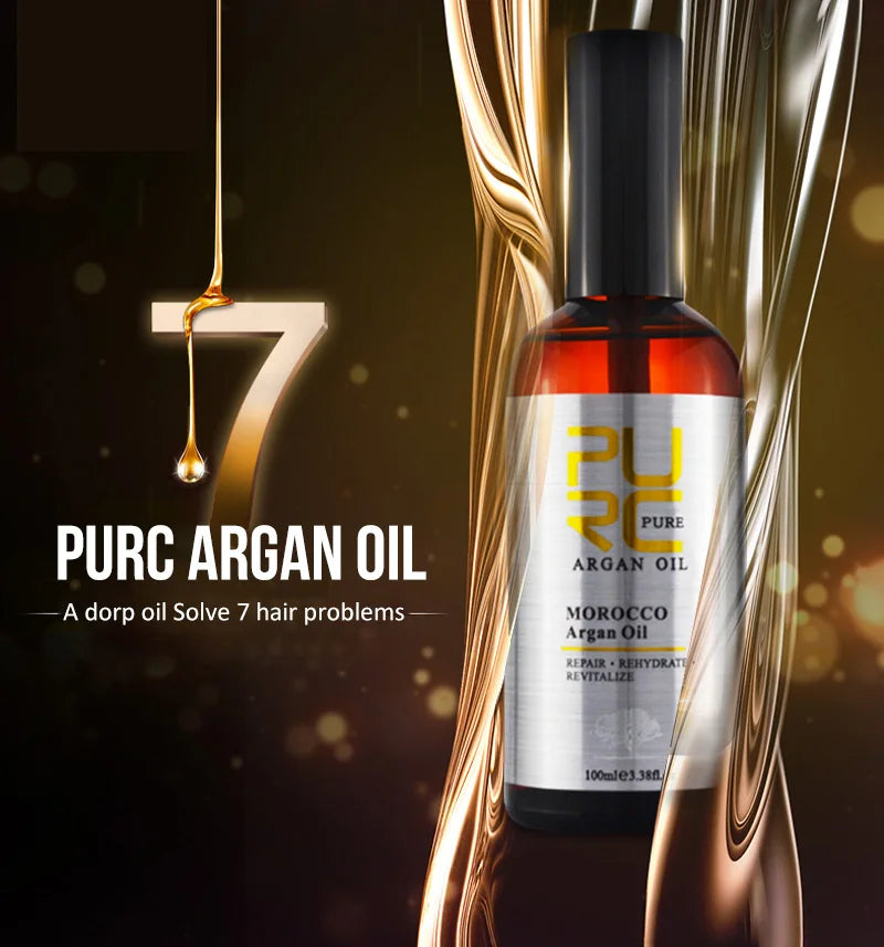 PURC Morocco Argan Oil Smoothing Hair Treatment Repair