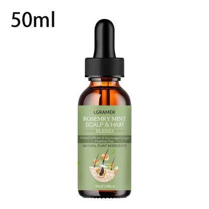 Hair Growth Essential Oil Rosemary Mint Hair Strengthening Oil Nourishing Treatment