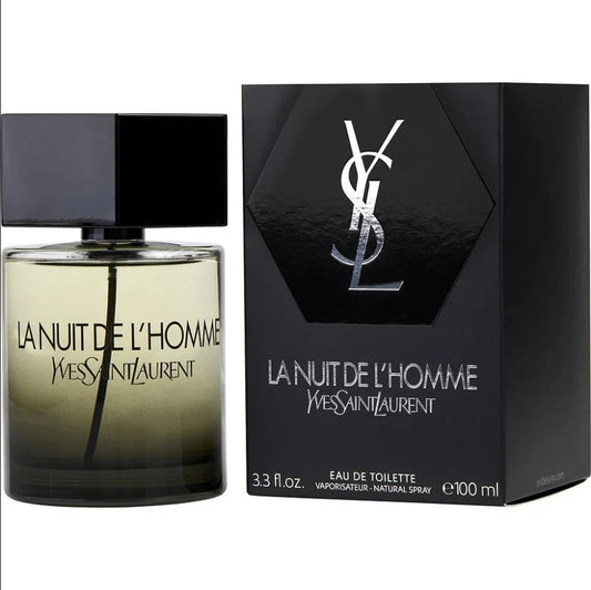 YSL La Nuit De L'Homme Yves Saint Laurent for men Eau De Toilette Spray