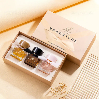 Beautiful Life Perfume Women Gift Box Three Piece Set Lasting Fragrance Fragrancy духи Floral Scent Pheromone Eau De Parfum