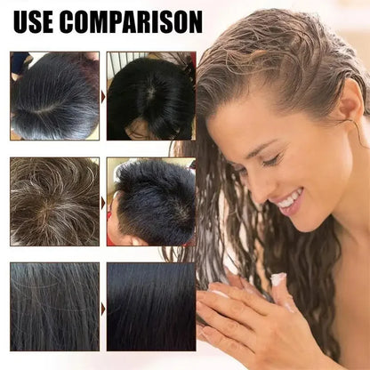 Pure Natural Herbal Hair Dye Shampoo 5 Minutes Change Hair Color