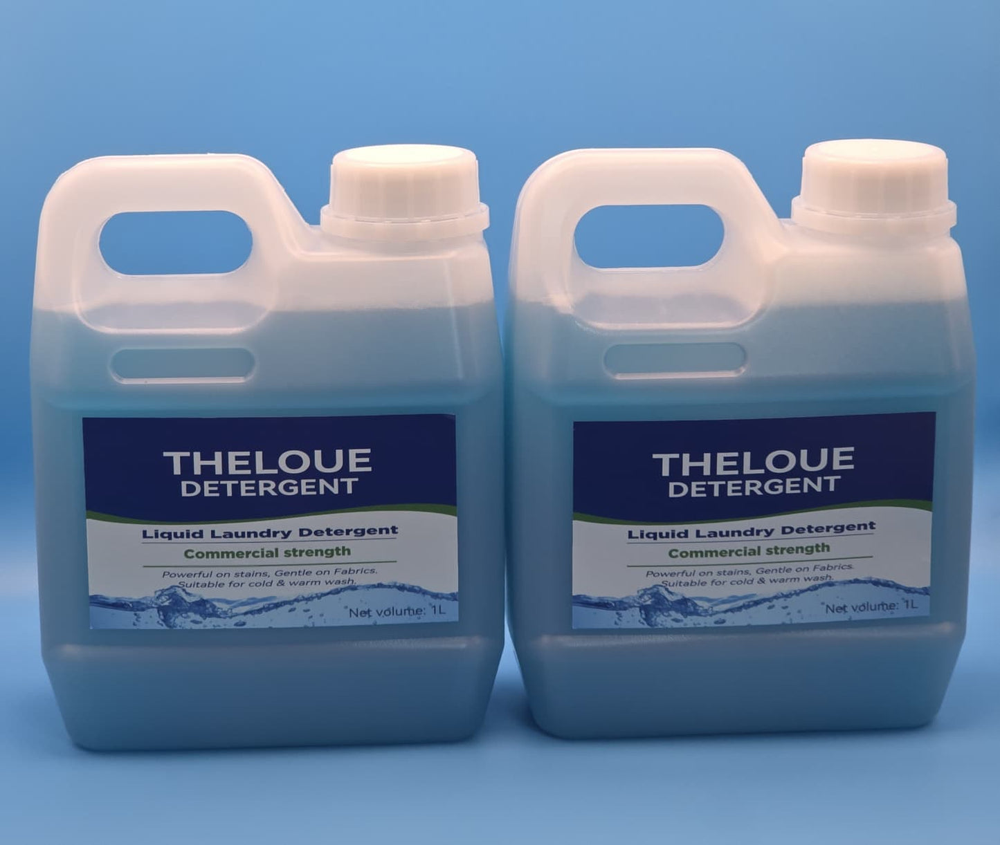 Theloue Detergent – Deep Cleaning Liquid Laundry Detergent | Fresh Scent | Works in All Washing Machines