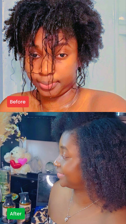 Theloue luxe oil hair care set