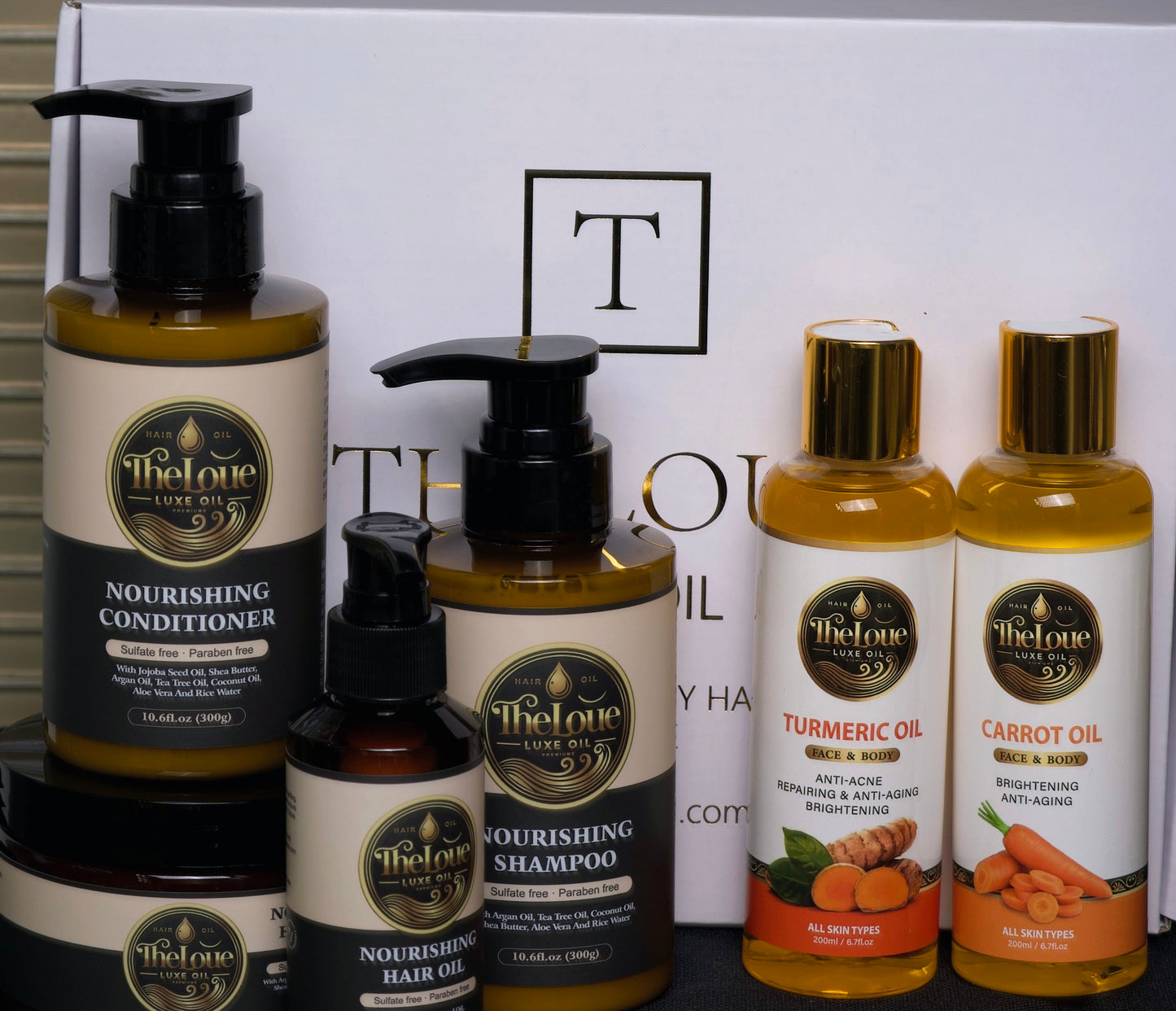 ✨ The Luxe Self-Care Collection
Healthy Hair. Glowing Skin. All in- One Luxe Set.