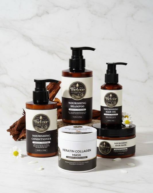 Theloue Luxe Oils – Ultimate Nourishing & Repair Hair Care Bundle