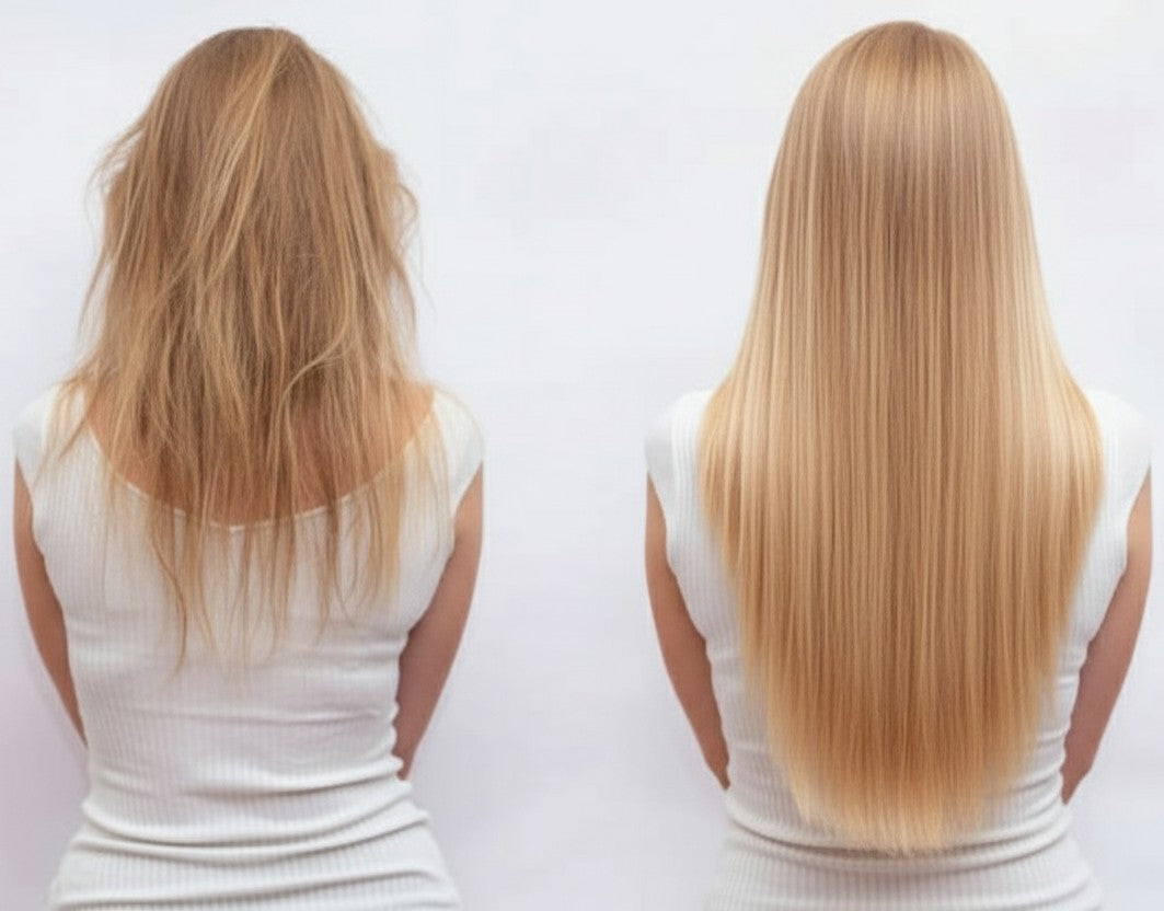 Theloue luxe oil hair care set