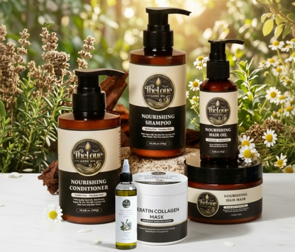 Theloue Luxe Oils – Ultimate Nourishing & Repair Hair Care Bundle