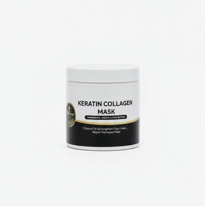 Keratin Collagen Hair Mask – Deep Repair & Strengthening Treatment (500ml)