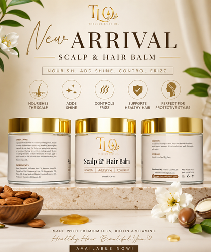 Theloue Luxe Oil – Scalp & Hair Balm (200 ml / 6.76 oz)