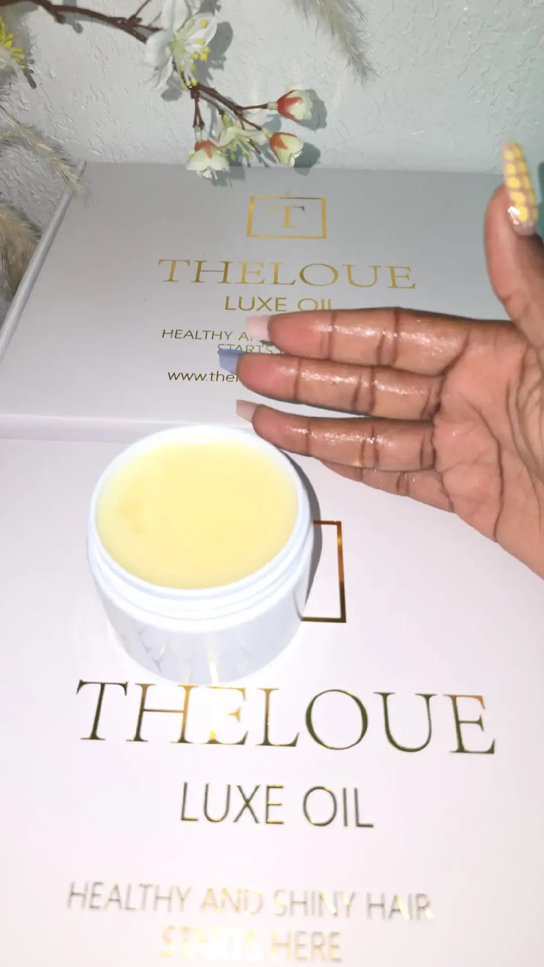 Theloue Luxe Oil – Scalp & Hair Balm (200 ml / 6.76 oz)