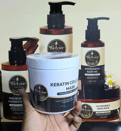 Theloue Luxe Oils – Ultimate Nourishing & Repair Hair Care Bundle